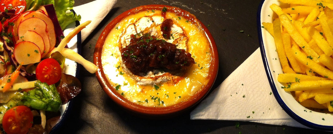 Baked Camembert with Fresh British Asparagus