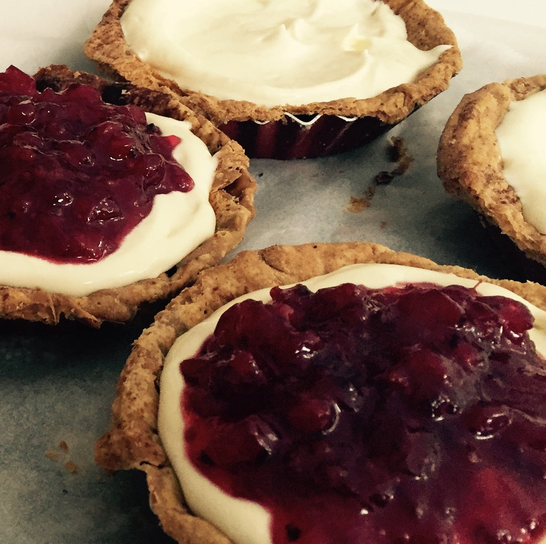 Summer Redcurrant Fruit Tart