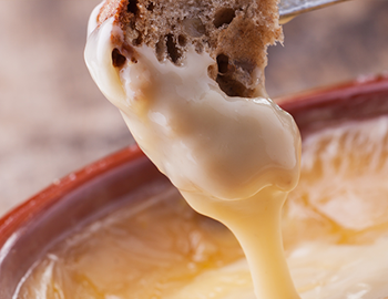 Cheese Fondue Recipe – serves 4