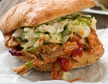 Hot Pulled Pork & Raclette Ciabatta Roll Recipe