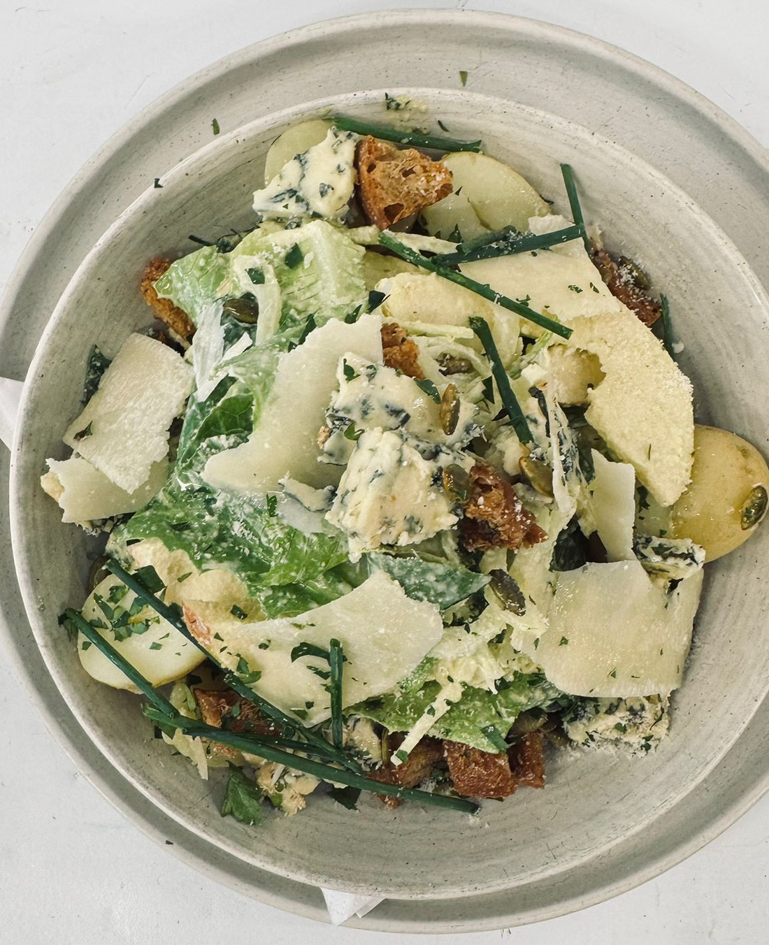 blue cheese caesar dressing Crunch Meets Cream: Salad with Fennel, Apple & – The Cheese Society Wedge salad T-Shirt Dresses - Tee Size:UK 4 (Buy Now) size-guide-clothing
