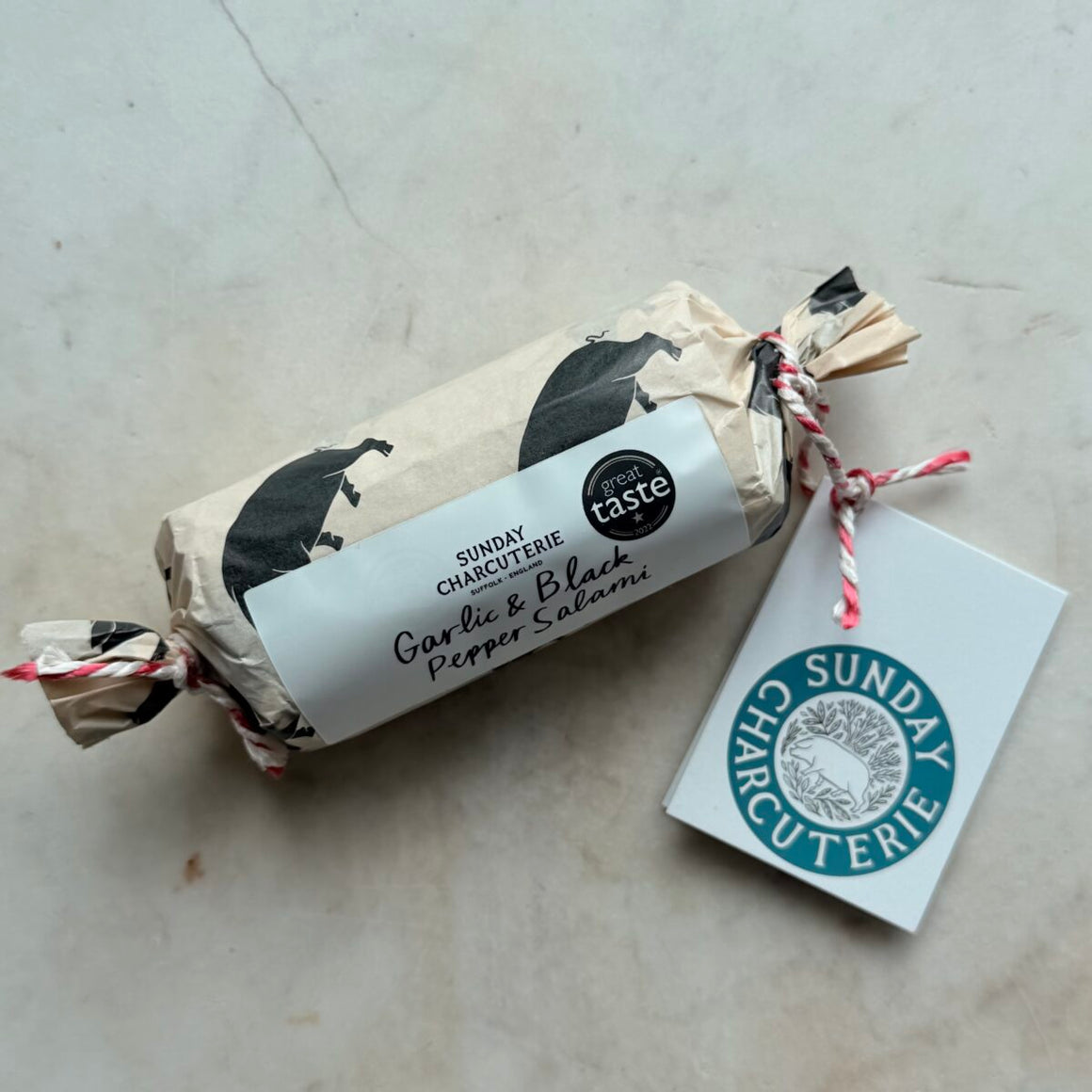 Garlic & Black Pepper Salami