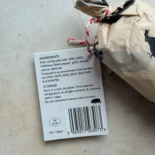 Garlic & Black Pepper Salami