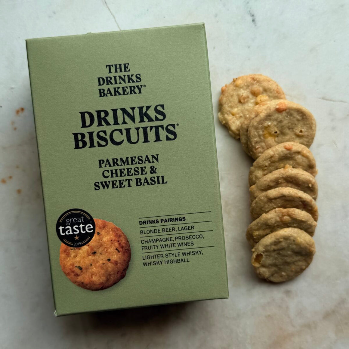 Parmesan Cheese & Sweet Basil Biscuits