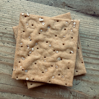 Gluten Free Olive Oil and Sea Salt Crackers