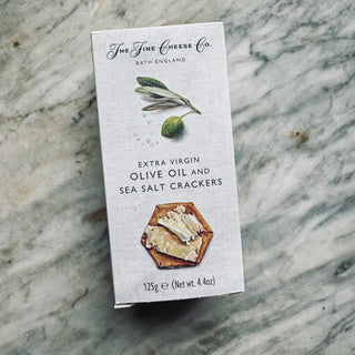 Olive Oil and Sea Salt Crackers