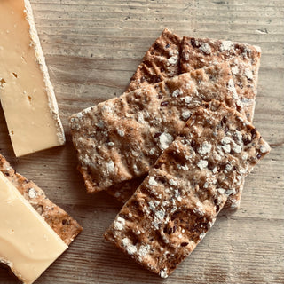 Fourseed Sourdough Crackers1 for cheese