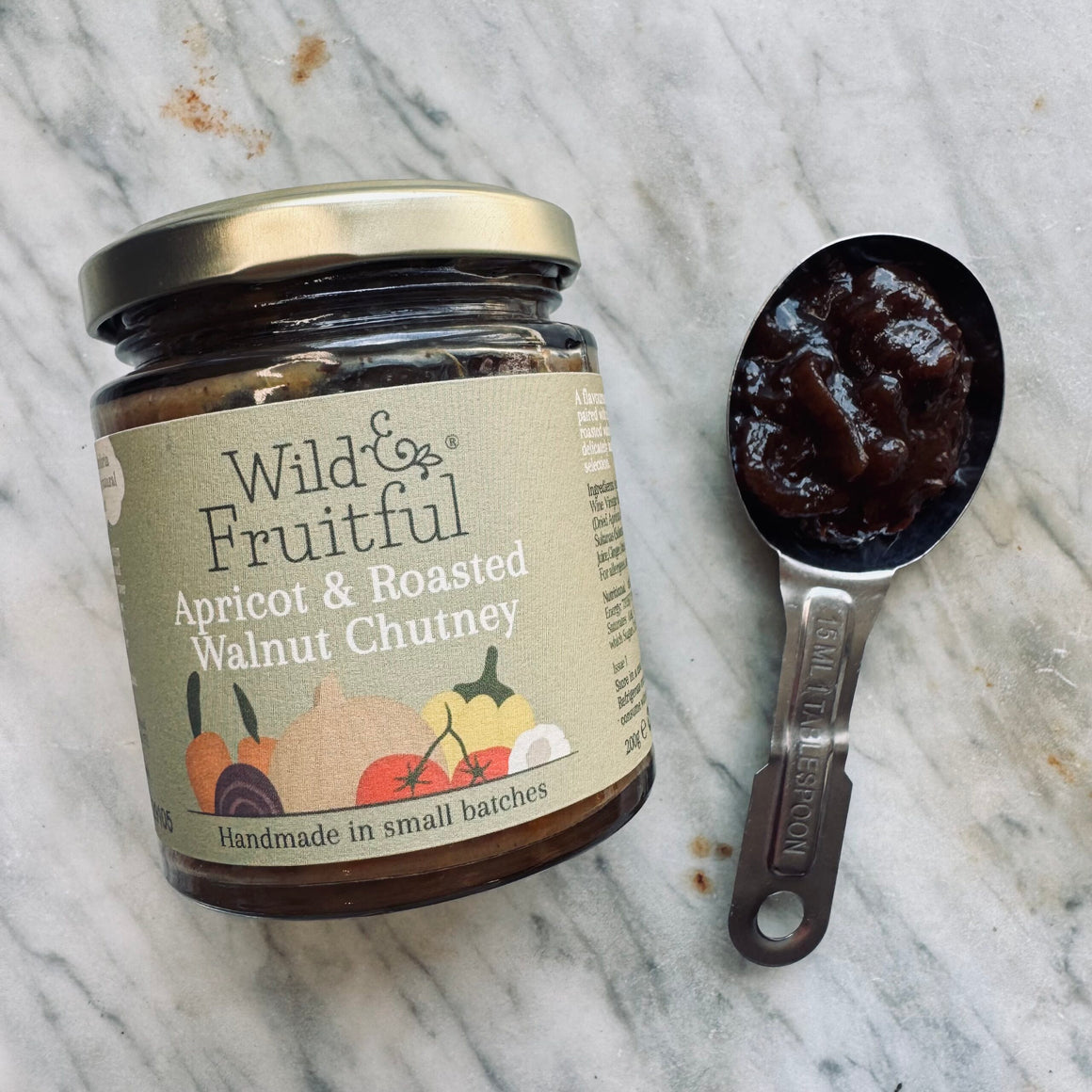 Wild & Fruitful Apricot & Roasted Walnut Chutney
