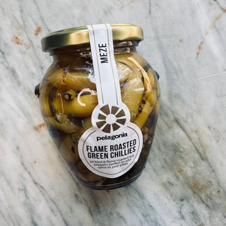 Flame Roasted Green Chillis