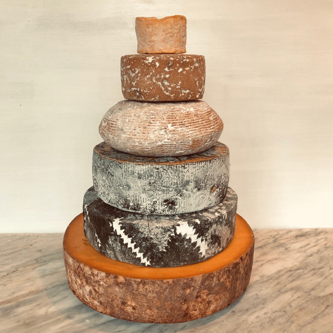 Cheese Wedding Cake 100-125 guests