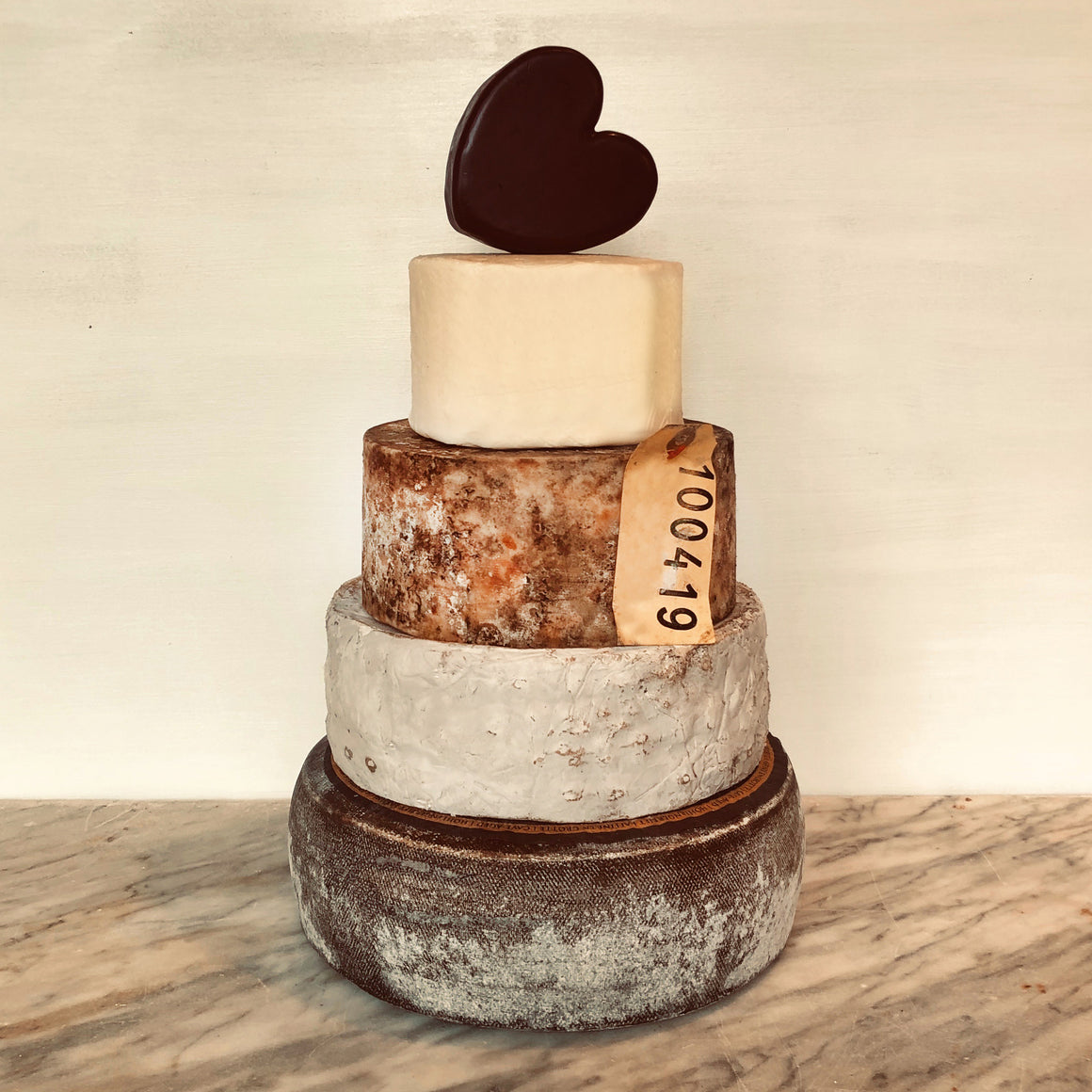 Cheese wedding Cake 80-100 guests